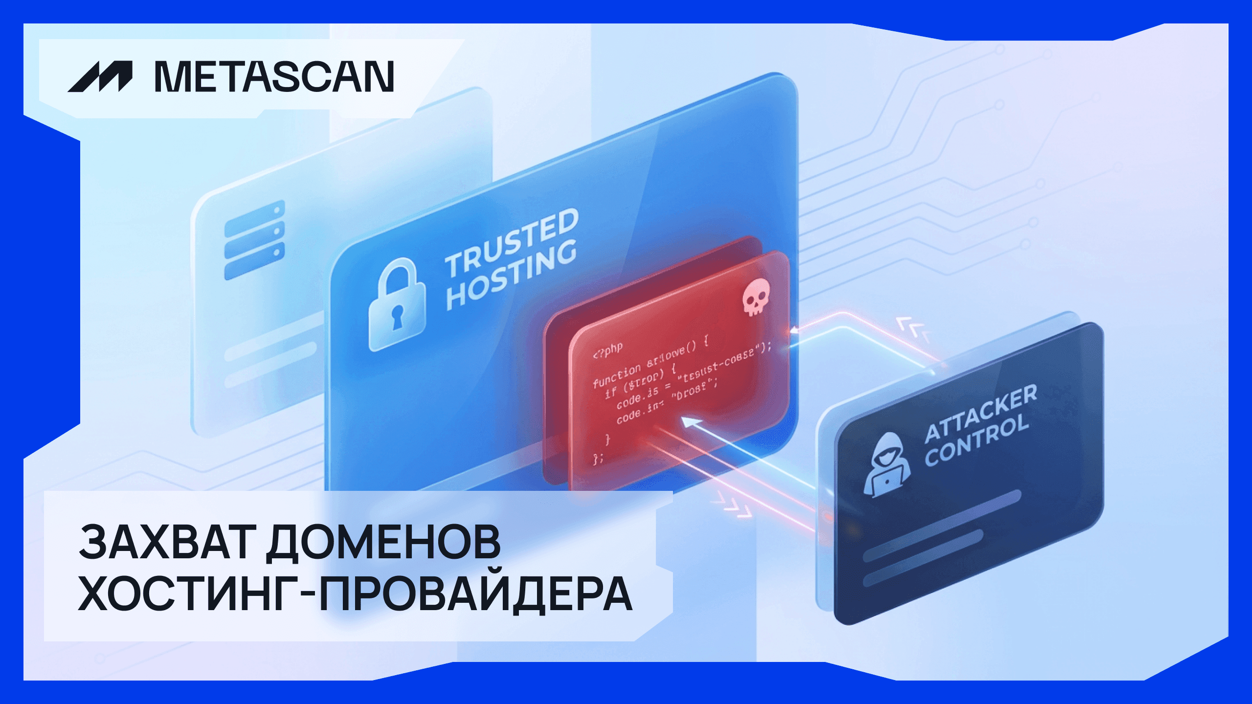 Захват доменов хостинг-провайдера